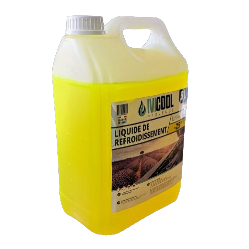 Liquide de Refroidissement Jaune Bidon (5L)